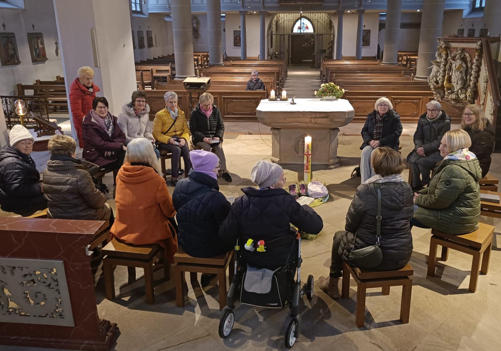 Fruehstueck und Wortgottesdienst 1